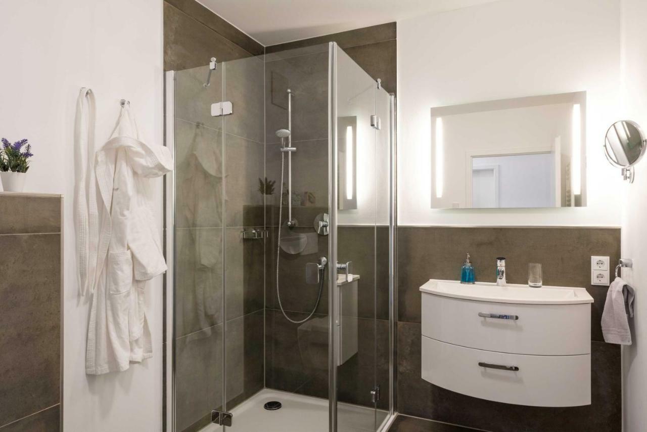 Appartement "Opal" Mit Penthouseflair - Oase Am Haff Garz  Phòng bức ảnh